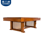 悟空体育
家用台球桌XW8501-8C 多功能带餐桌盖台球桌 8尺家庭台球桌